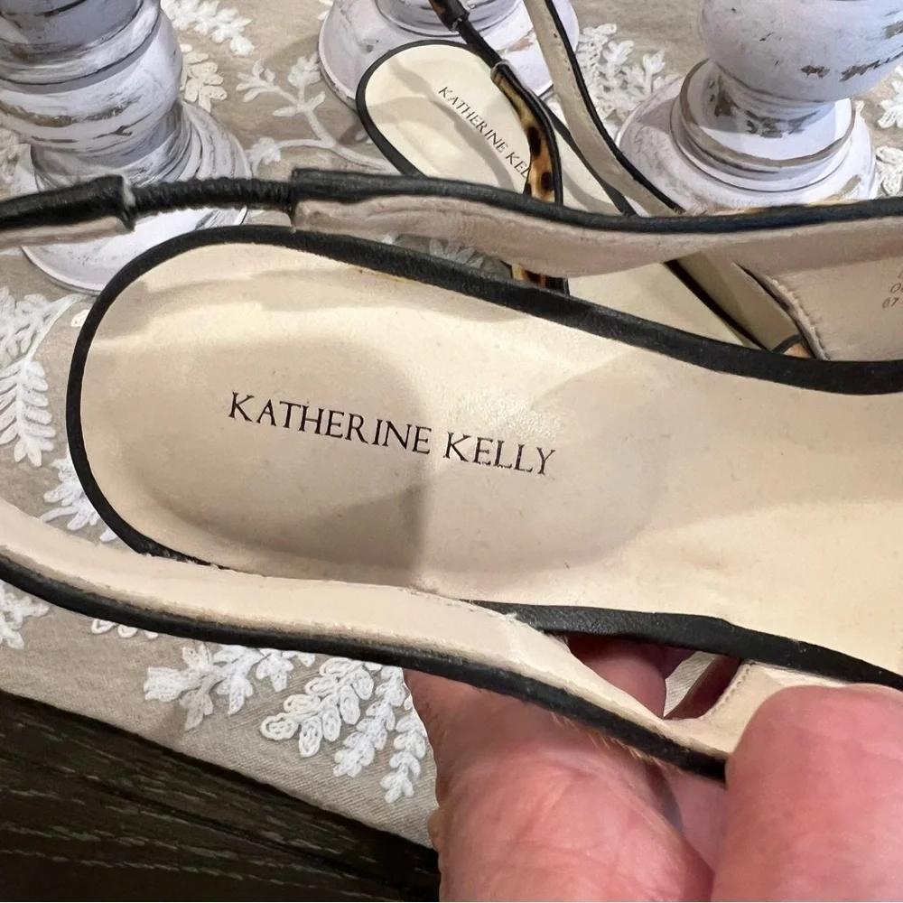 Kathrine Kelly Women's Leather Shoes - Animal Print - Picture 4 of 10